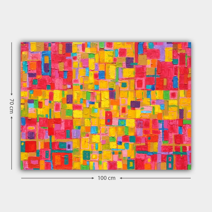 Wallity Lienzo Decorativo Multicolor 70 x 100 cm